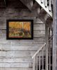 "Peaceful Retreat" By Ed Wargo, Ready to Hang Framed Print, Black Frame