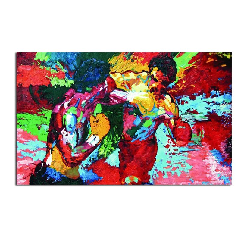 100% Hand Painted Abstract Oil Painting Wall Art Modern Minimalist Boxer Picture Canvas Home Decor For Living Room Bedroom No Frame 100% Hand Painted Abstract Oil Painting Wall Art Modern Minimalist Boxer Picture Canvas Home Decor For Living Room Bedroom No Frame